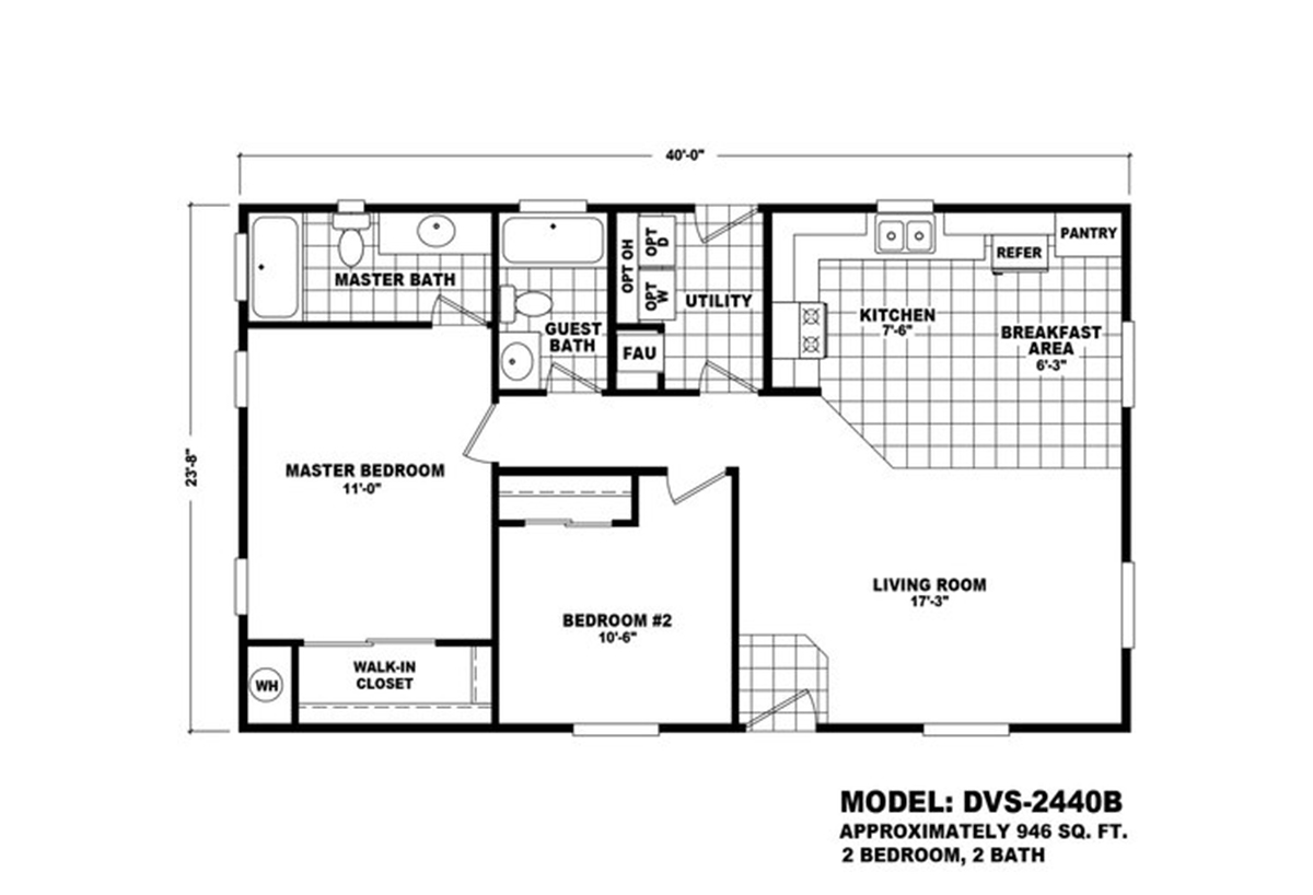 Durango Value DVS2440B by Durango Homes by Cavco
